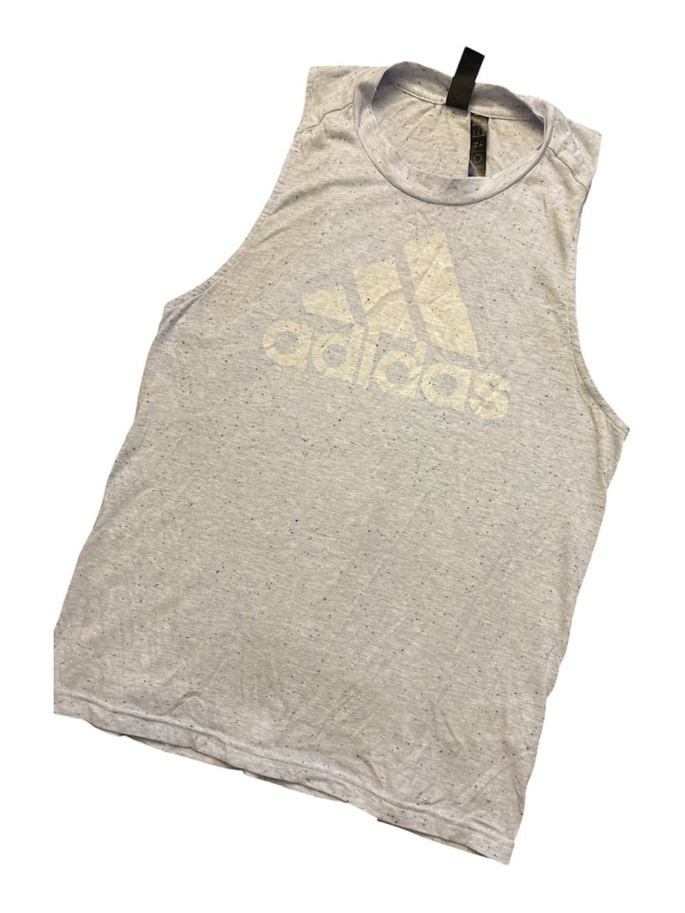 adidas Light blue Sleeveless Logo Tank - Picture 2 of 7